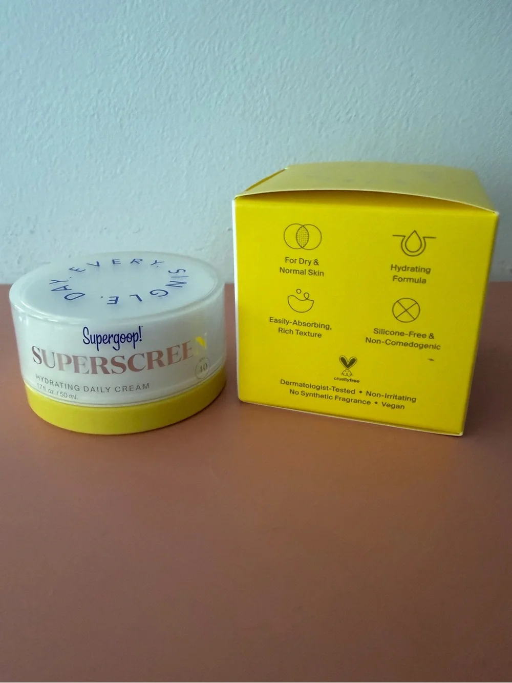 Supergoop! Superscreen Hydrating Daily Cream SPF 40 new, 50 ml